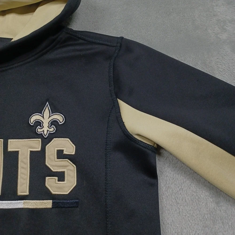 New Orleans‎ Saints Hoodie Youth Medium Black NFL Football Casual
